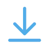 Пиктограмма в виде стрелки, указывающей вниз на горизонтальную линию, символизирующая функцию скачивания или загрузки файла.